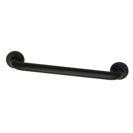 Kingston Brass DR214160 16-Inch x 1-1/4-Inch O.D Grab Bar, Matte Black DR214160